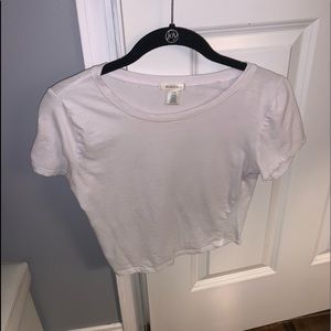 Basic White Croptop
